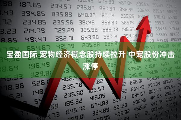 宝盈国际 宠物经济概念股持续拉升 中宠股份冲击涨停